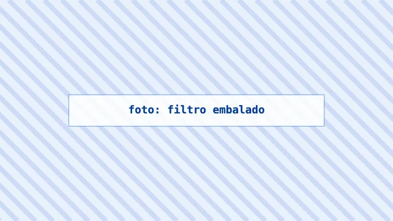 Filtro de partículas reacondicionado embalado y listo para su envío